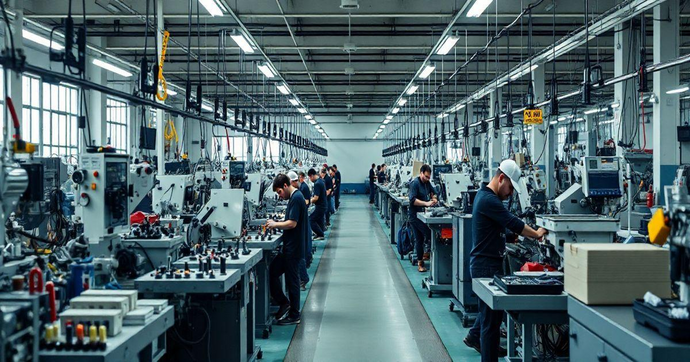 Serviço de Montagem Industrial Eficiente