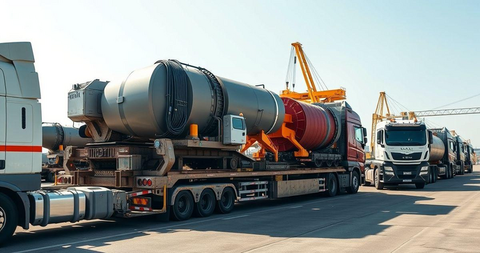 Transporte de Equipamentos Pesados: Desafios e Melhores Práticas Transporte de Equipamentos Pesados: Desafios e Melhores Práticas