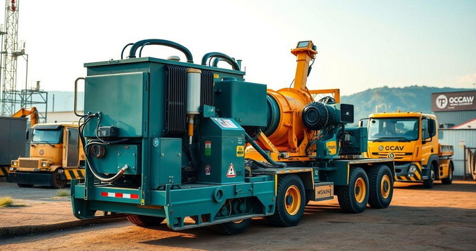 Ferramentas avançadas em equipamentos para remoção de máquinas