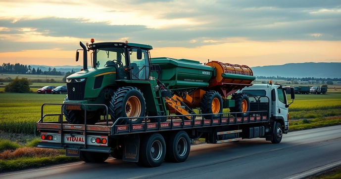 Transporte de Máquinas Agrícolas: Desvendando os Segredos da Logística Eficiente Transporte de Máquinas Agrícolas: Desvendando os Segredos da Logística Eficiente