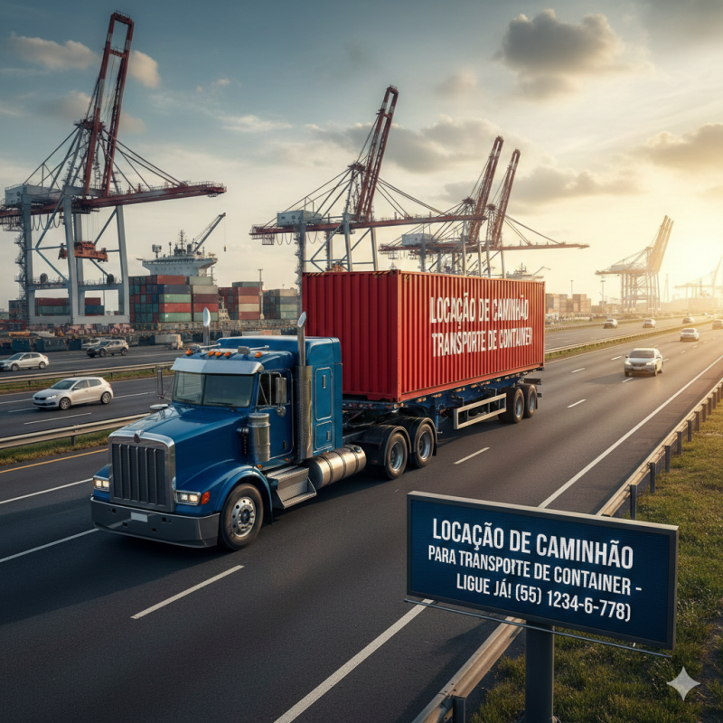 Locação de Caminhão para Transporte de Container: Guia Completo para Segurança e Eficiência